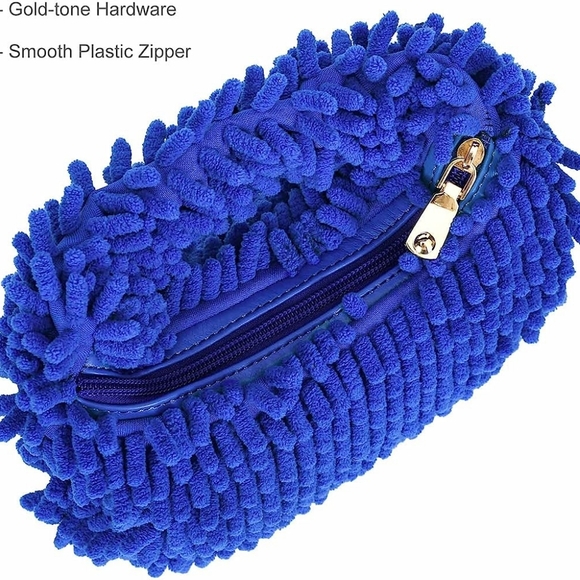 Fluffy Tote Bag, Cute Plush Purse for Women - Picture 6 of 9